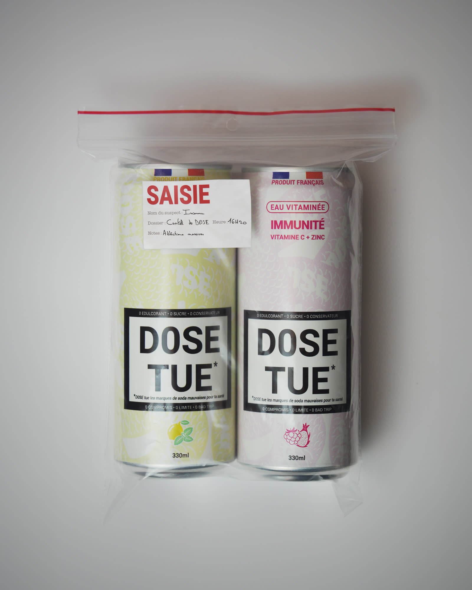 Dose tue — packaging